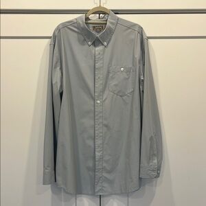 Duluth Men's Gray Button-Down Shirt